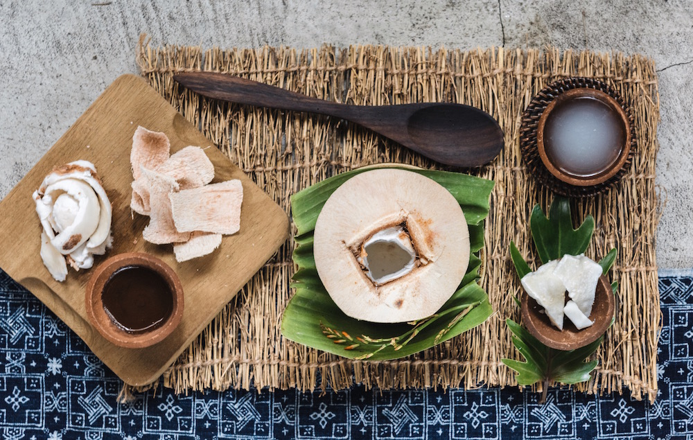A range of Indonesian-inspired cocktails are available to accompany the meal 